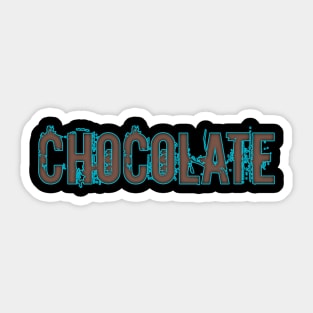 Chocolate Sticker